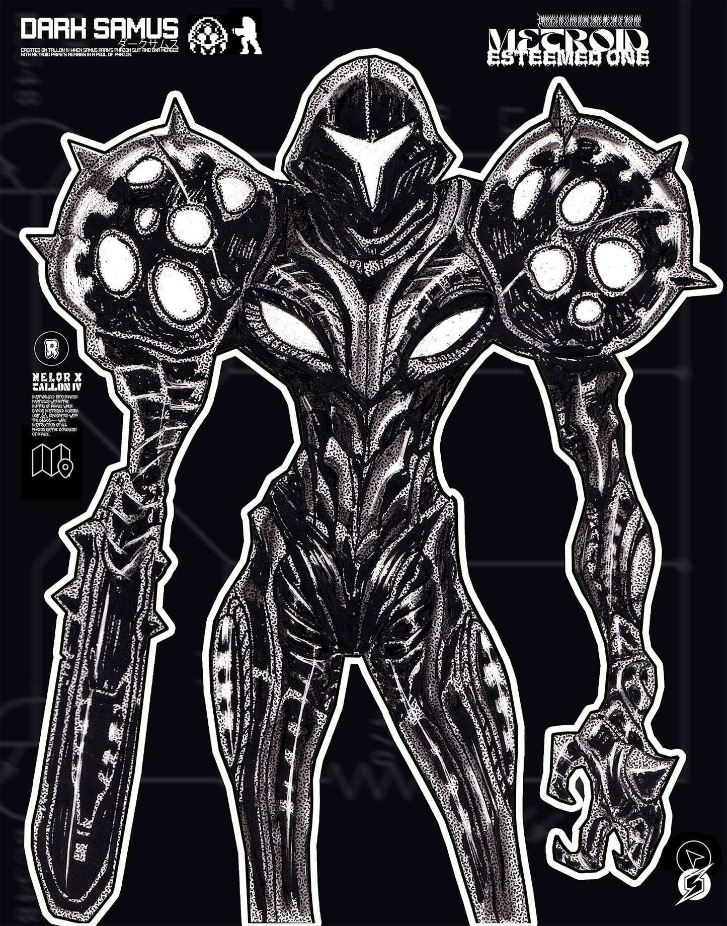 Dark Samus Limited Edition Print