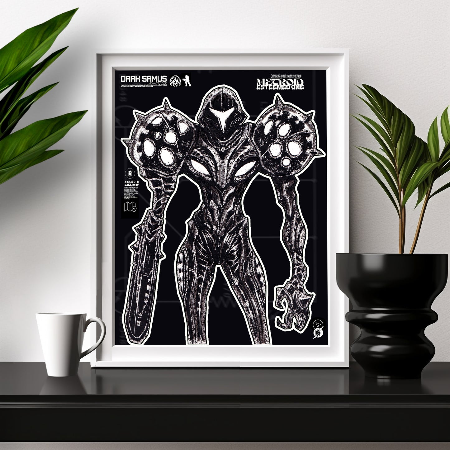 Dark Samus Limited Edition Print