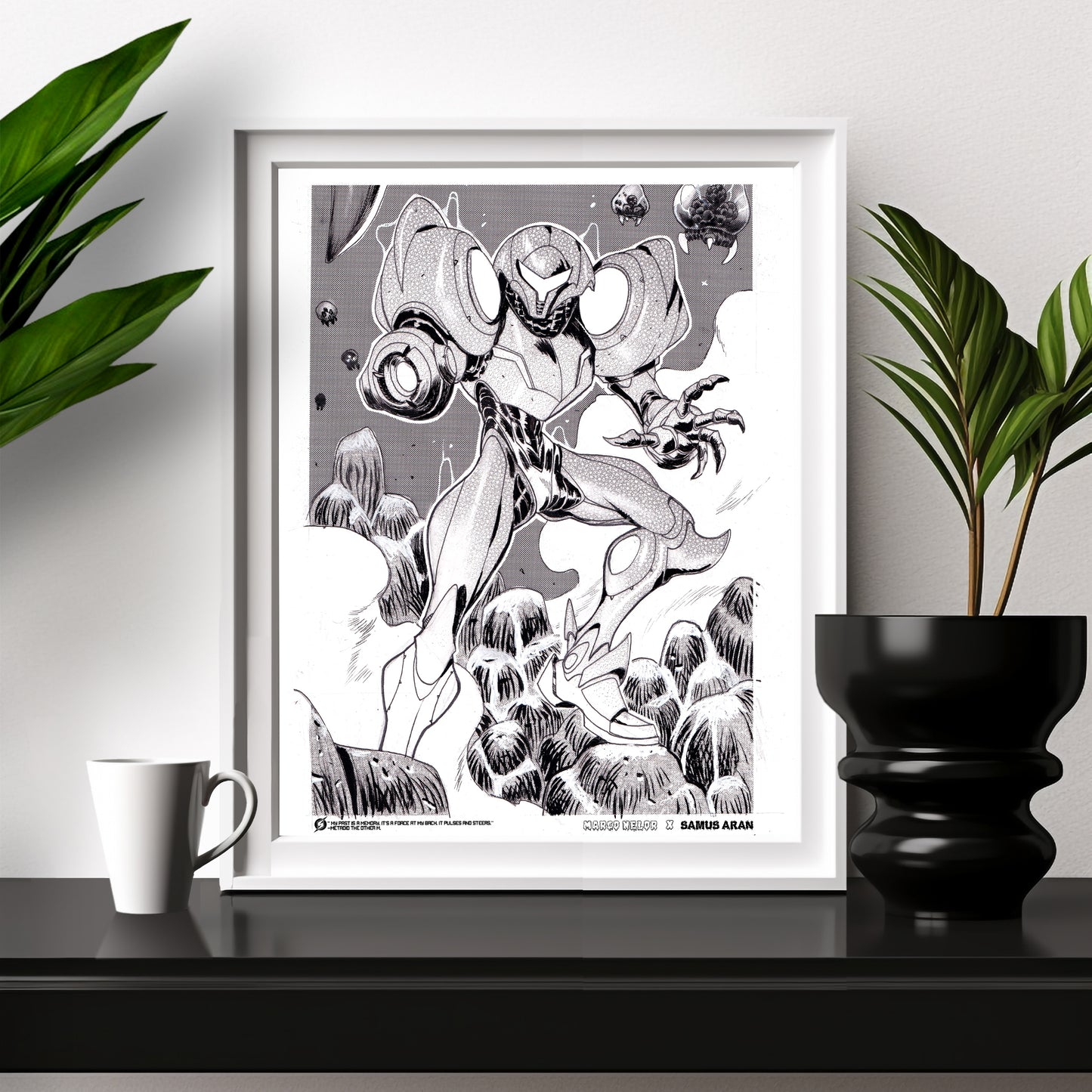 02 Samus on Zebes Limited Edition Print